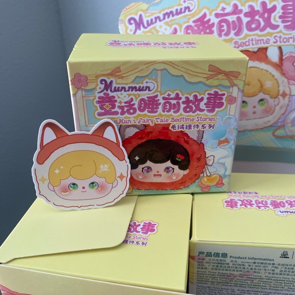 Mun Mun Fairytale baby three fox pendant - Picture 1 of 1